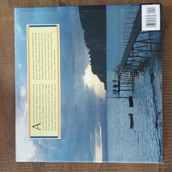"Deep Sea Fishing The Lure of Big Fish Game" Hardback Table Book, 1994, Vintage - Picture 2 of 16